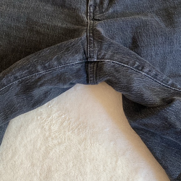 Madewell Wide Leg Jean Black 31 - Picture 4 of 6